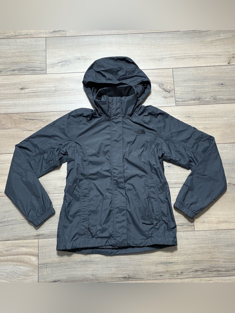 The North Face Women’s Resolve 2 Hooded Rain Coat Jacket Size Small Black